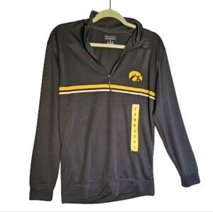 Champion Iowa Hawkeyes Long Sleeve Pullover Men's Size Small NWT